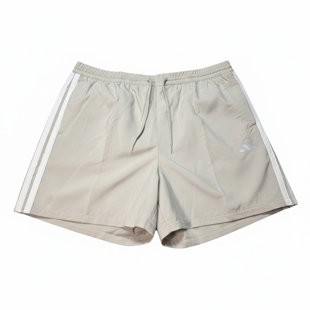 Adidas Men's 2XL Chelsea Shorts Wonder Alumina White 3‎ Stripes Athletic